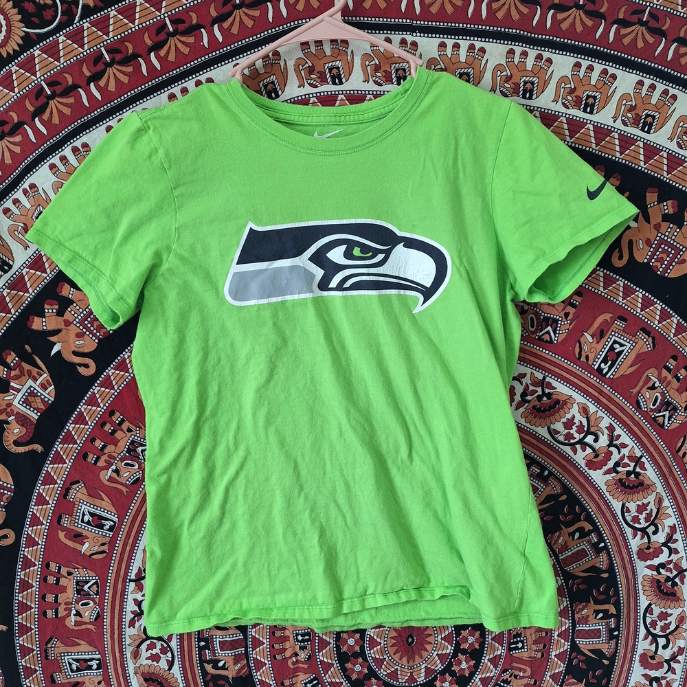 Nike Seattle Seahawks Lime Green  T-Shirt